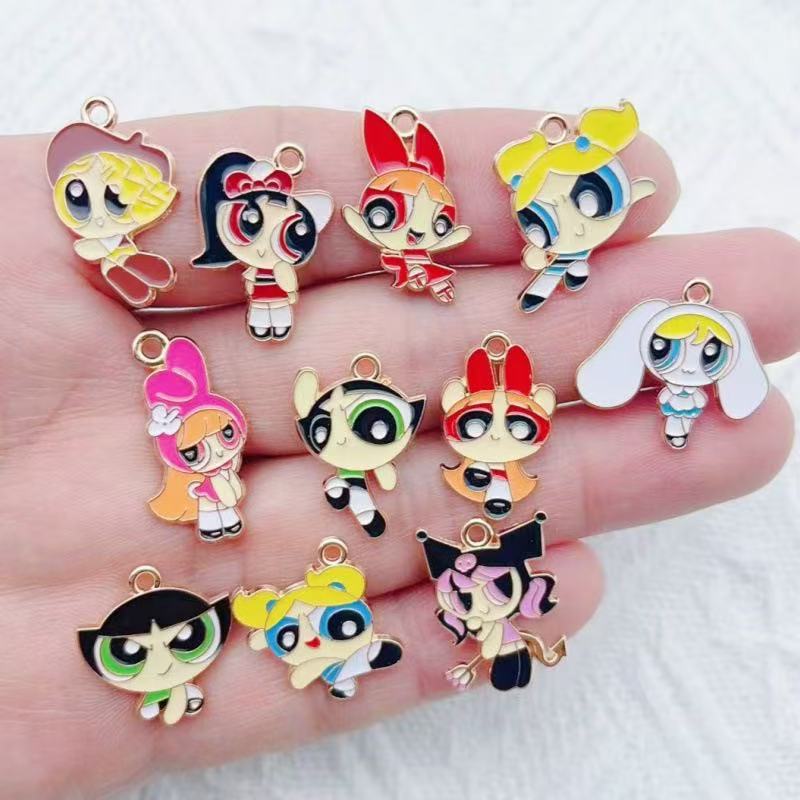 Jewelry Making Earrings - 10 szt. Zawieszek ze stopu z