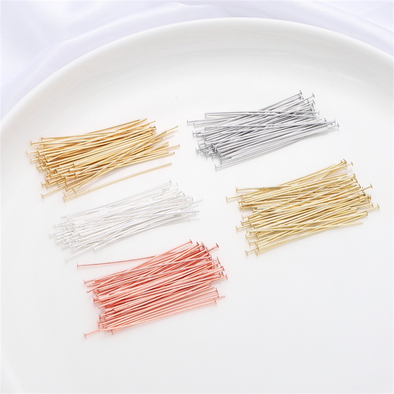 50 sztuk/opakowanie Srebro pró – Jewelry Making Head Pins recenzja i cena