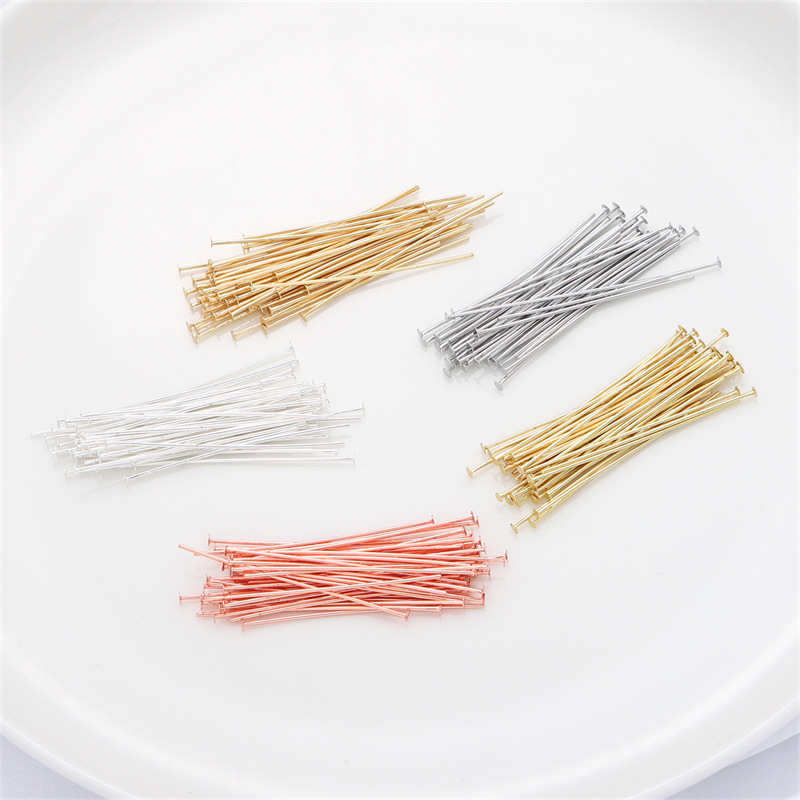 50 sztuk/opakowanie Srebro pró – Jewelry Making Head Pins recenzja i cena