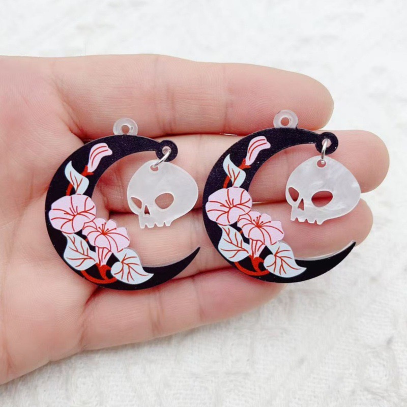 10 szt. Halloweenowe akrylowe  – Jewelry Making Earrings recenzja i cena