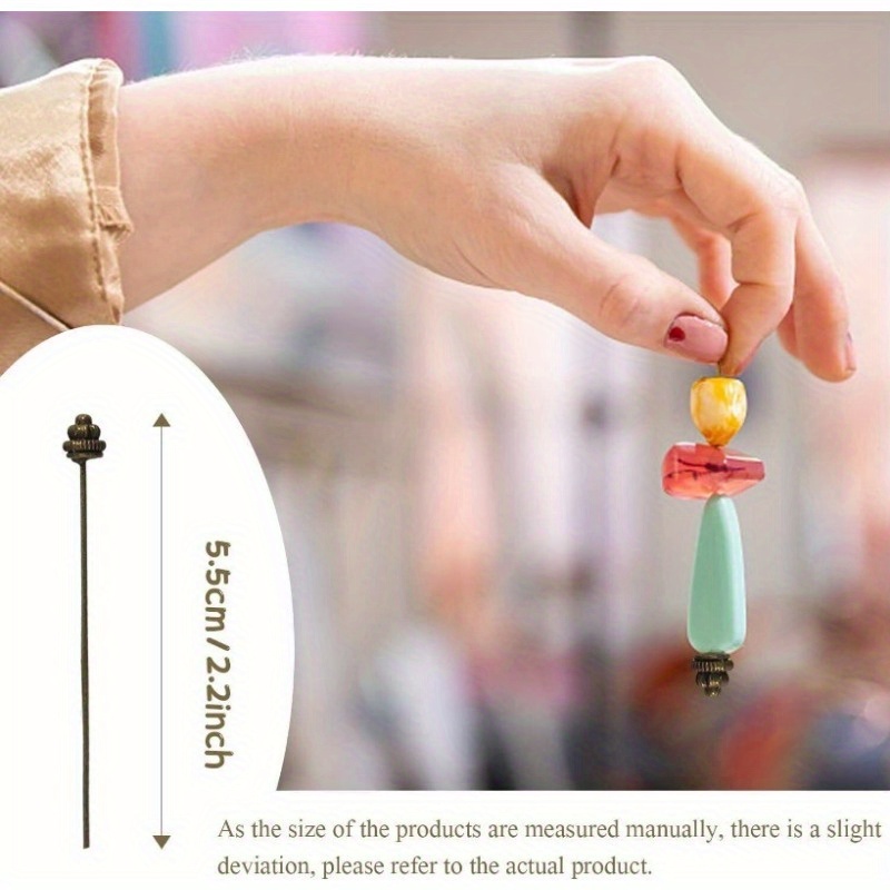 10 SZT. Szpilki z główką 55 mm – Jewelry Making Head Pins recenzja i cena