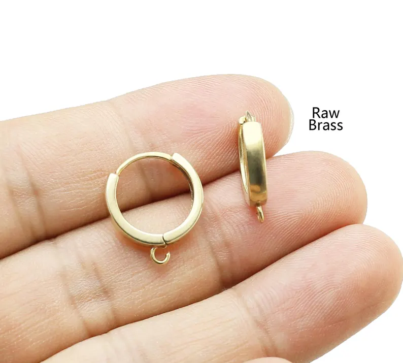 10 szt. Mosiężne Oczka do Kolc – Jewelry Making Earrings recenzja i cena