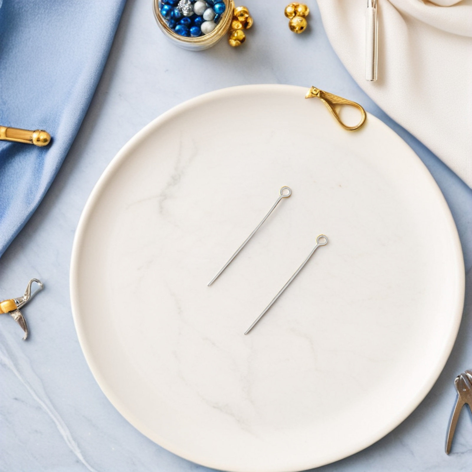 300 sztuk, sztyfty z oczkiem z – Jewelry Making Head Pins recenzja i cena