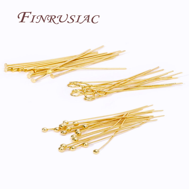 50 sztuk 20-50mm pozłacane szp – Jewelry Making Head Pins recenzja i cena